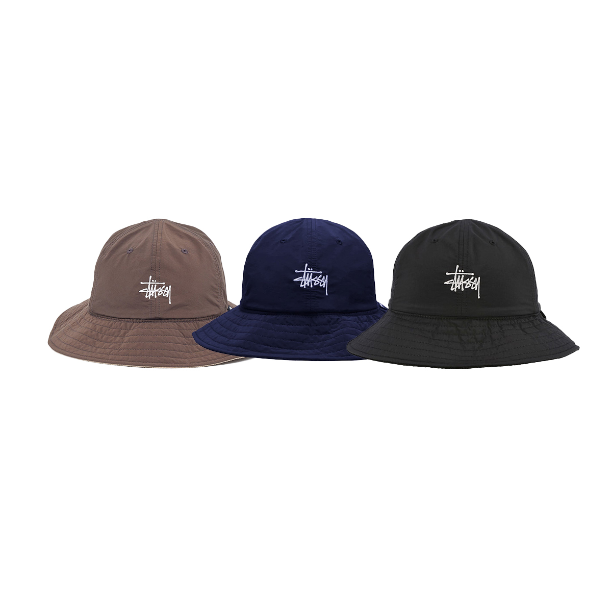 【車庫服飾】STUSSY 21HO REVERSIBLE NYLON TRAIL BUCKET 反光刷毛雙毛戴寬簷帽