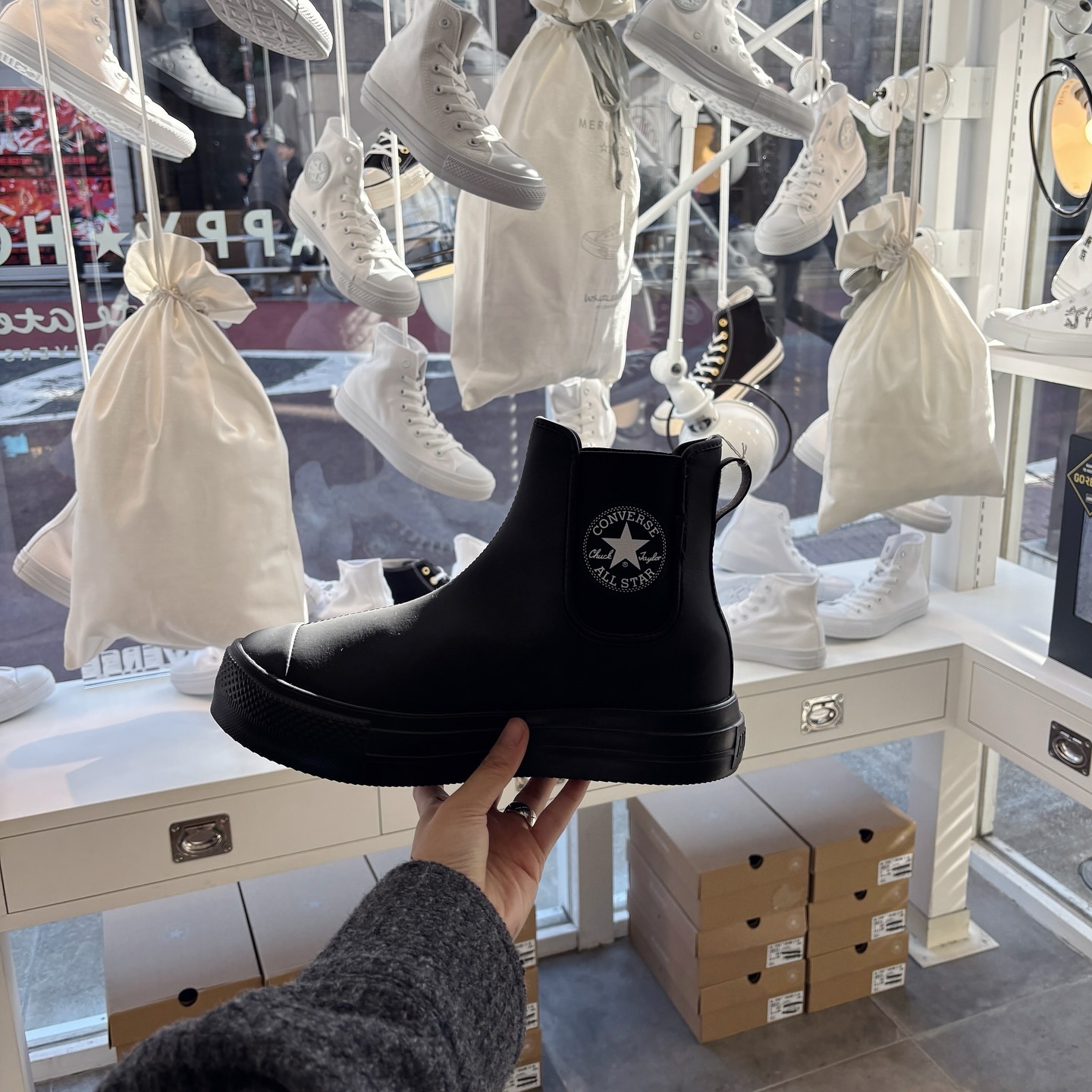 国内配送 CONVERSE ALL STAR LIGHT PLTS II HI BLACK $_12.JPG?set_id=880000500F