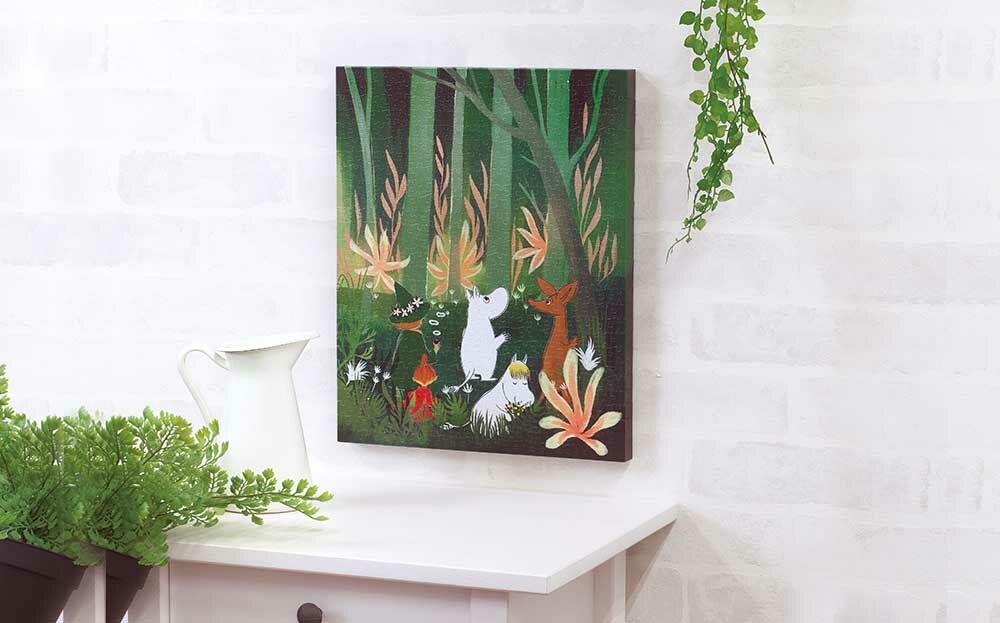 Moomin-樹林內 (立體免框) (環保樹脂)