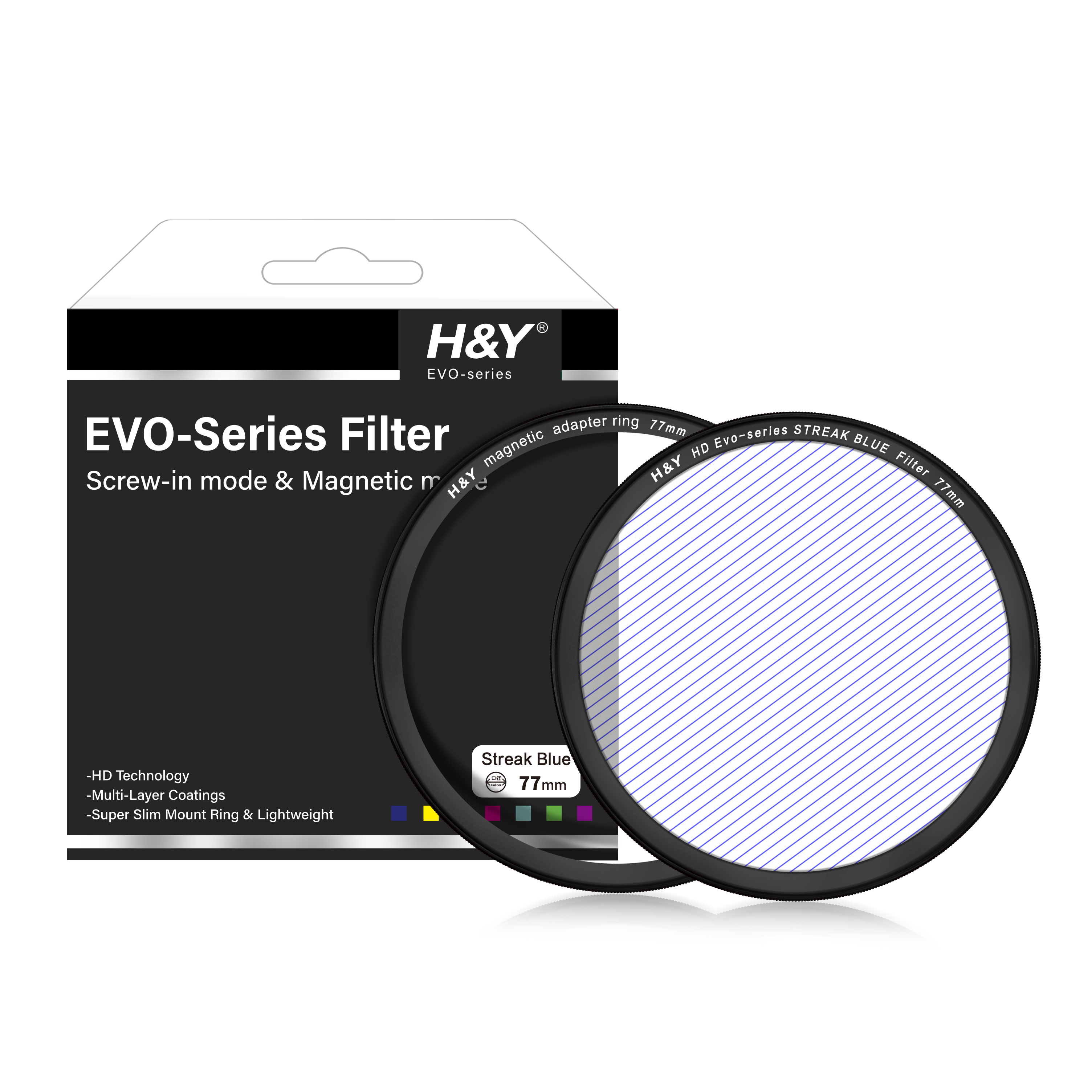 H&Y Evo-Series Streak Blue