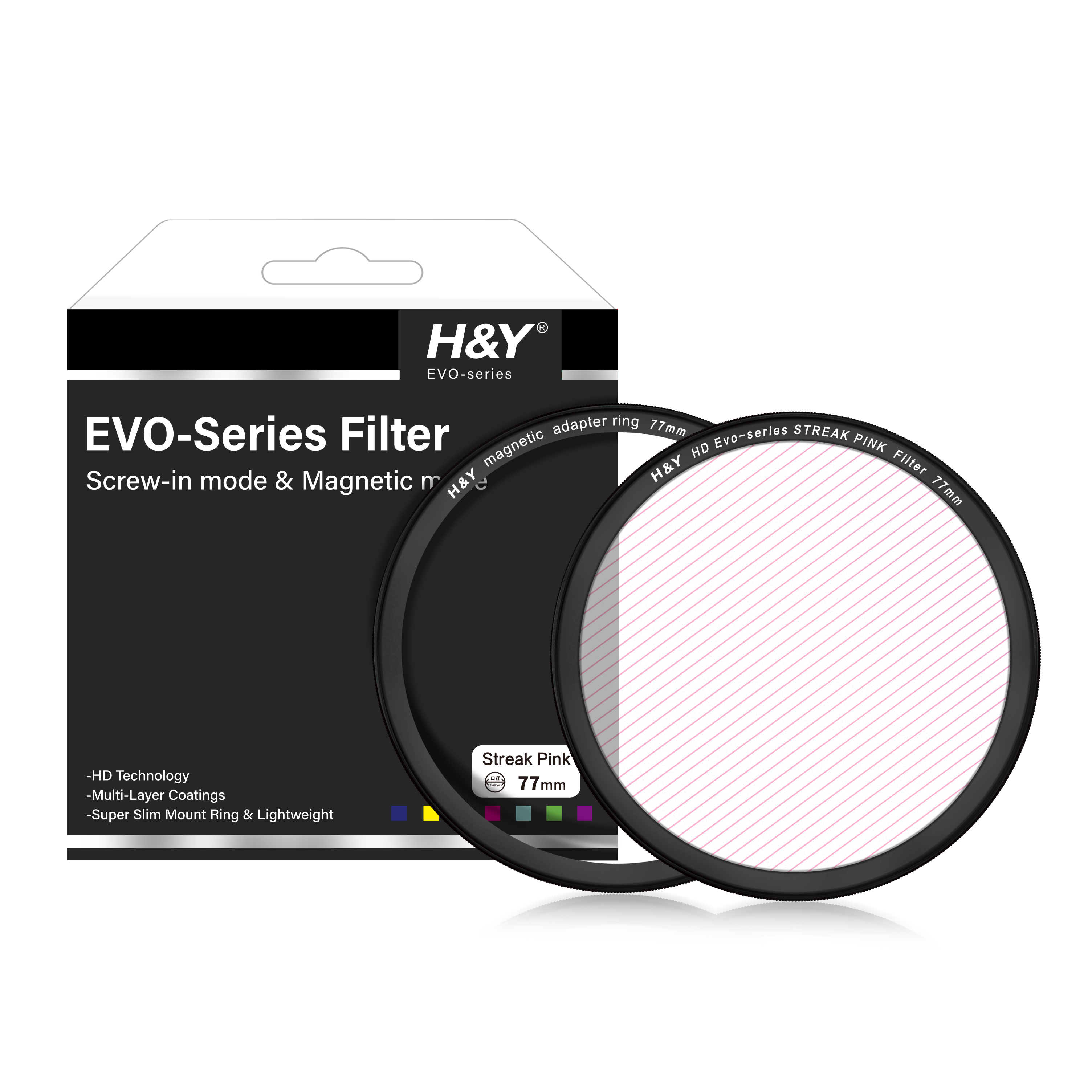 H&Y Evo-Series Streak Pink
