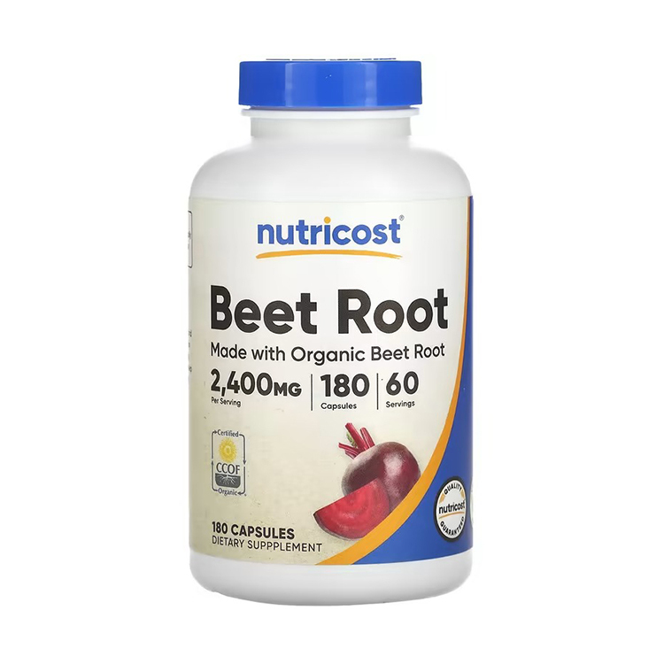 Nutricost, Beet Root, 2,400 mg, 180 Capsules
