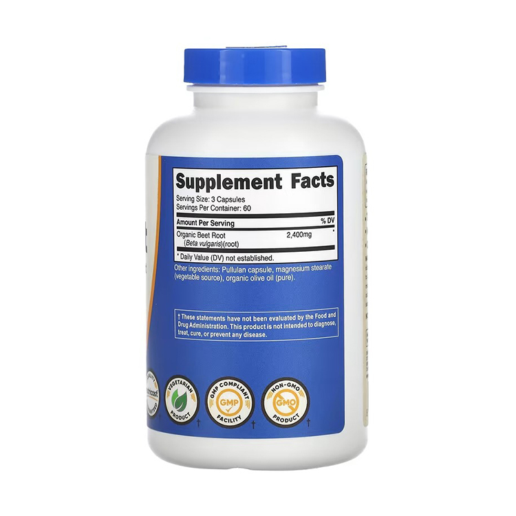Nutricost, Beet Root, 2,400 mg, 180 Capsules