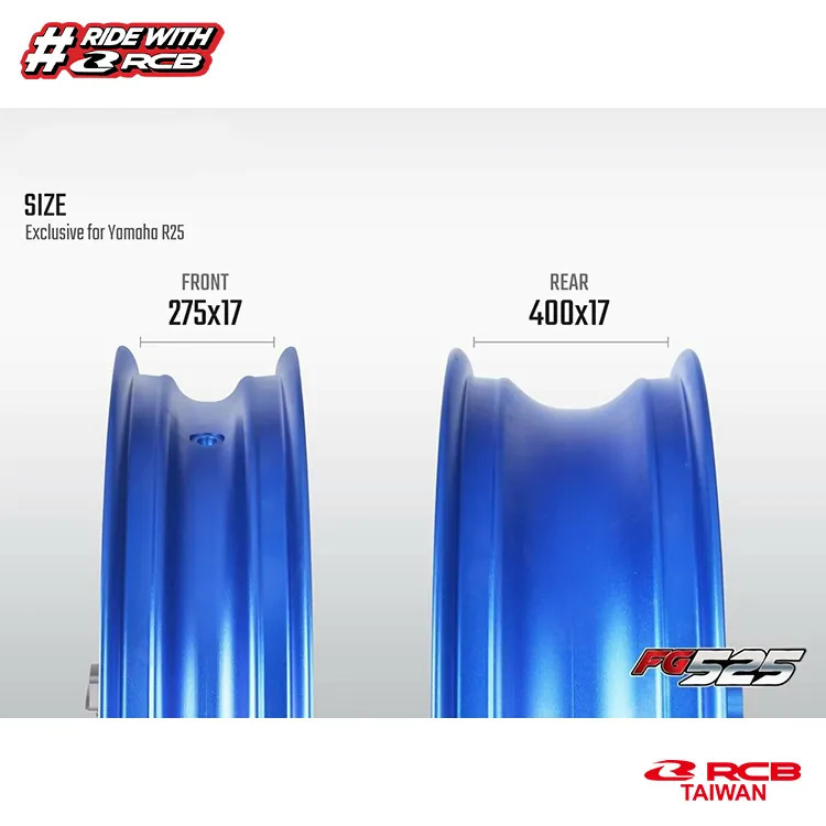 【RCB】FG525 鍛造輪框 R3