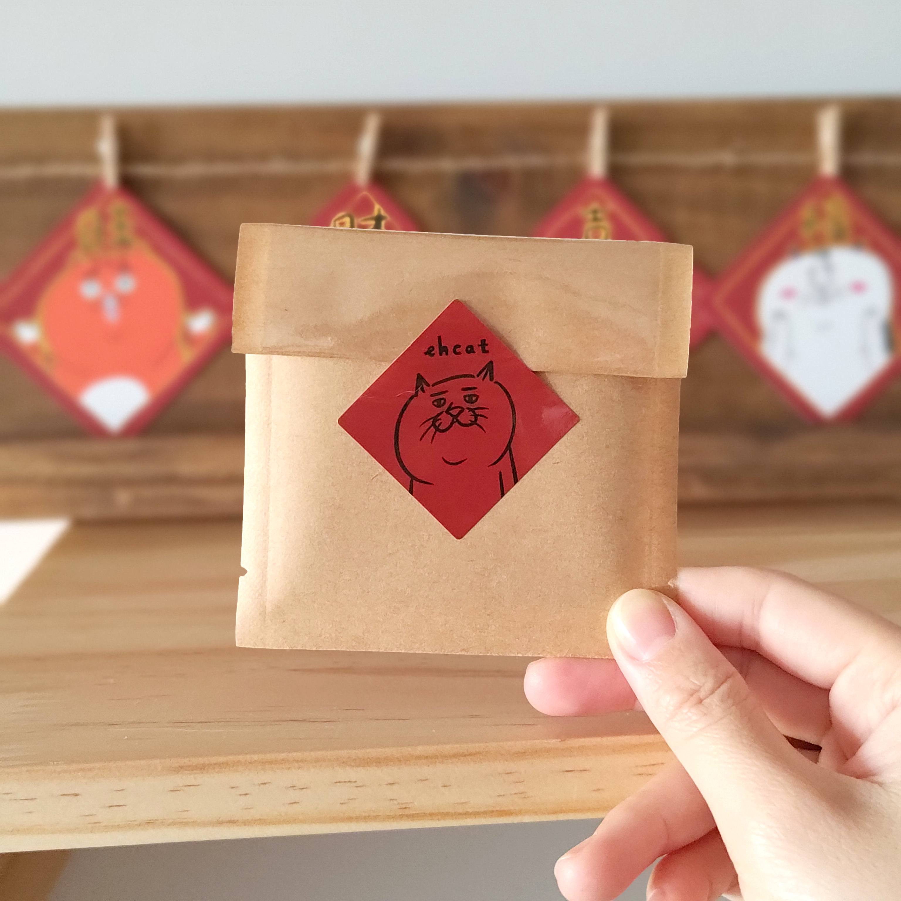 【ehcat貓室友】貓室友春聯組