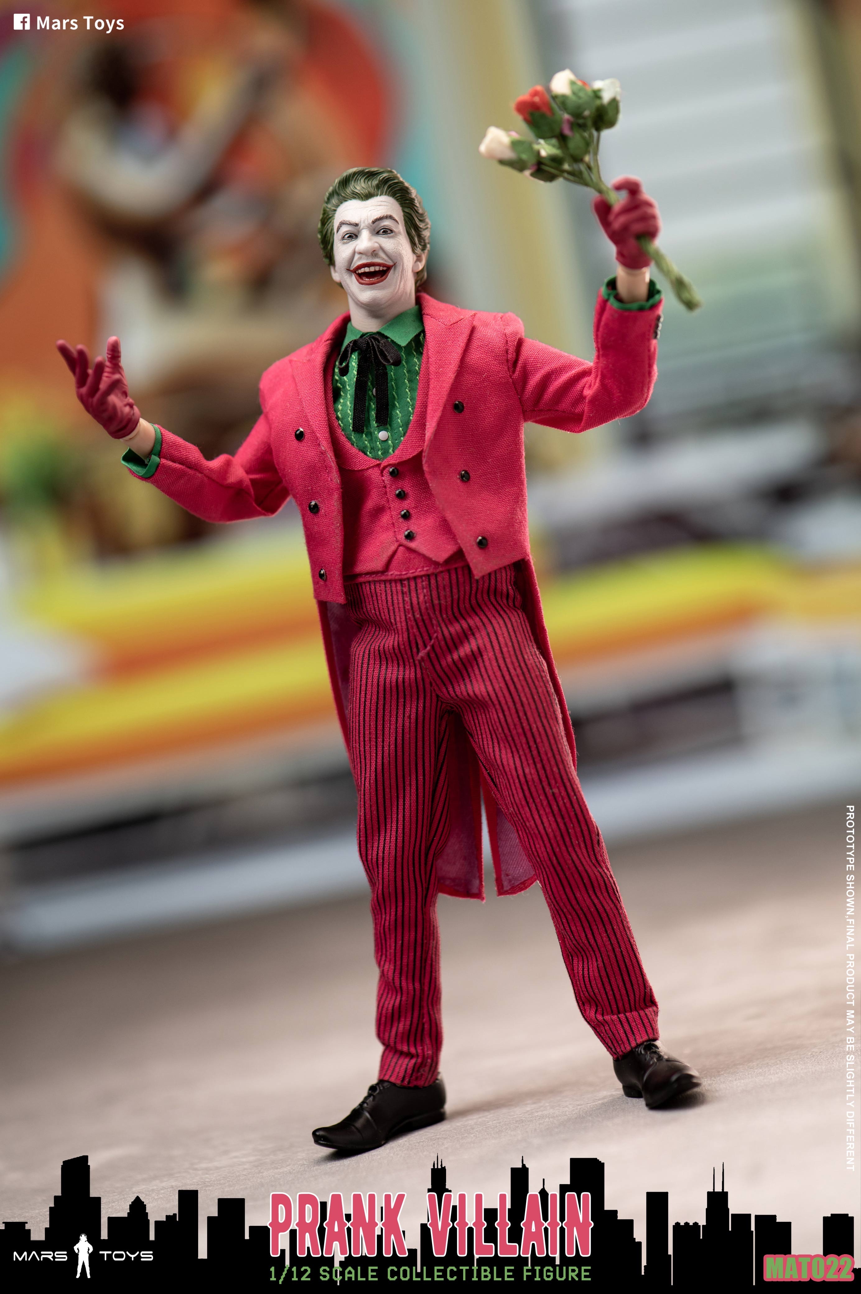 Mars Toys 1/6 Prank Villain The Joker Action Figure MAT013-B