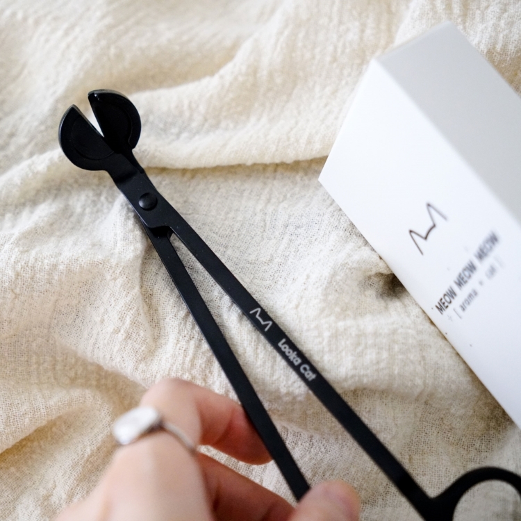 貓咪圓頭燭芯剪