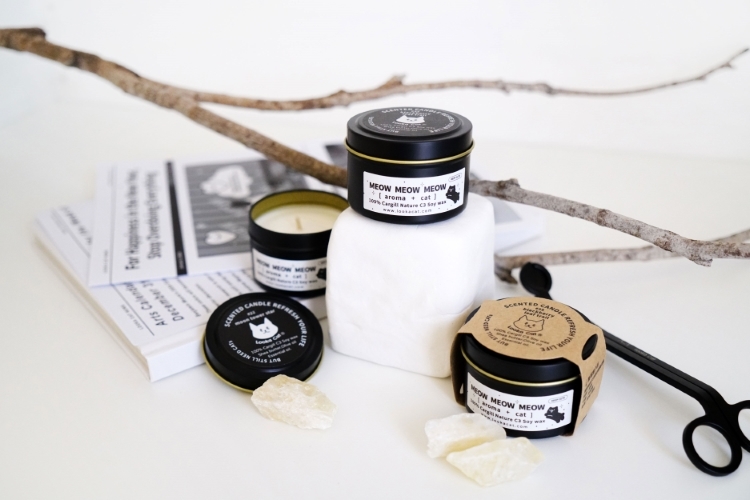 貓咪圓頭燭芯剪