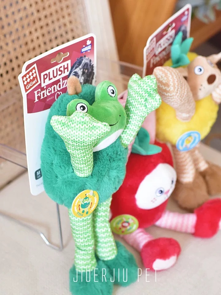 GIGIWI 菠萝款 毛绒玩具 （凤梨狗，草莓兔，青蛙梨）