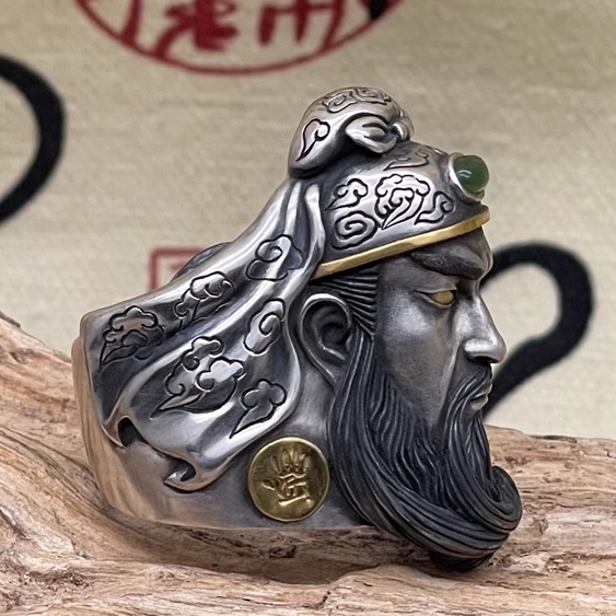 關公戒指,關二爺戒指,關羽戒指