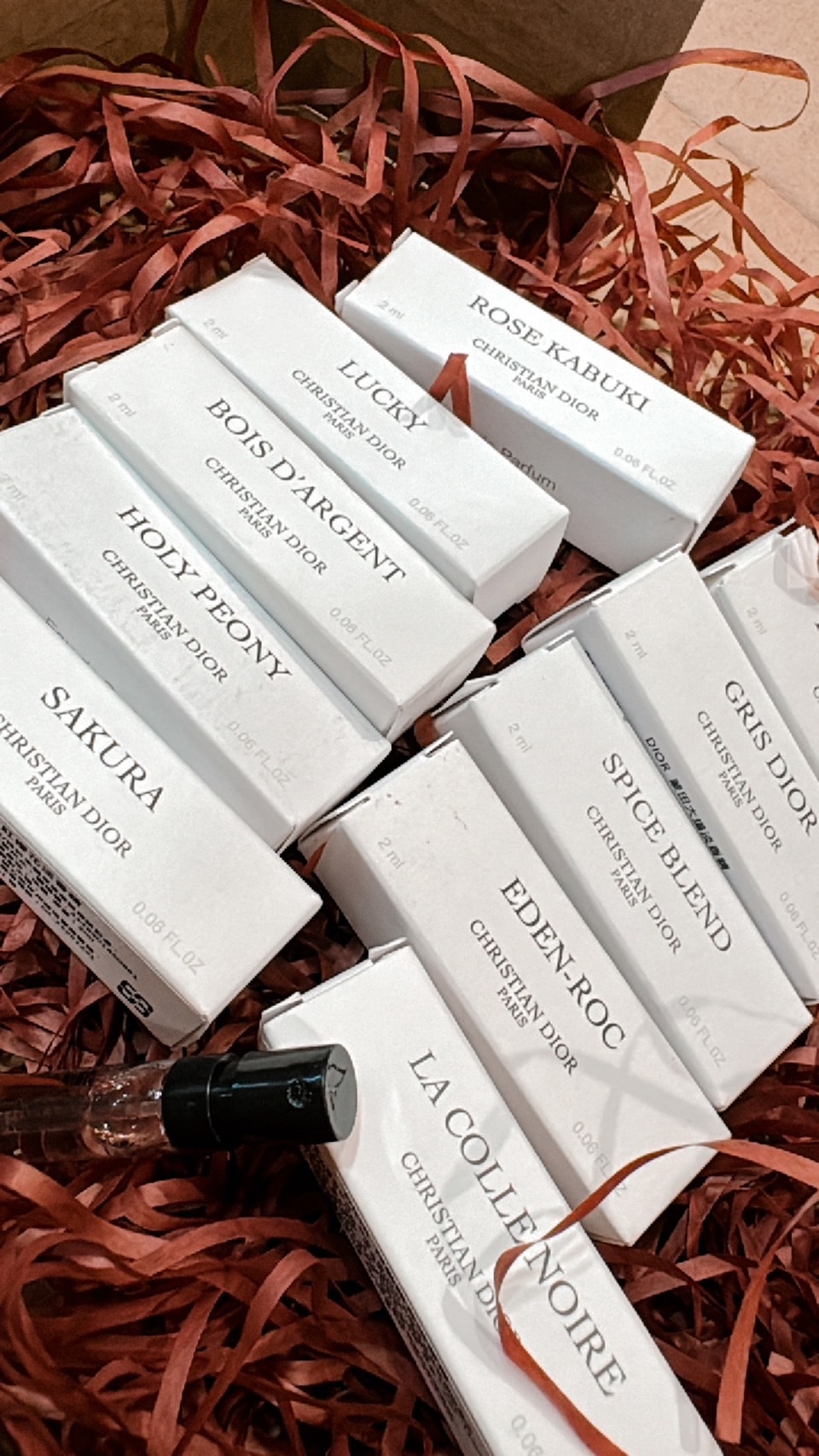 Dior 高級訂製香水 試管香