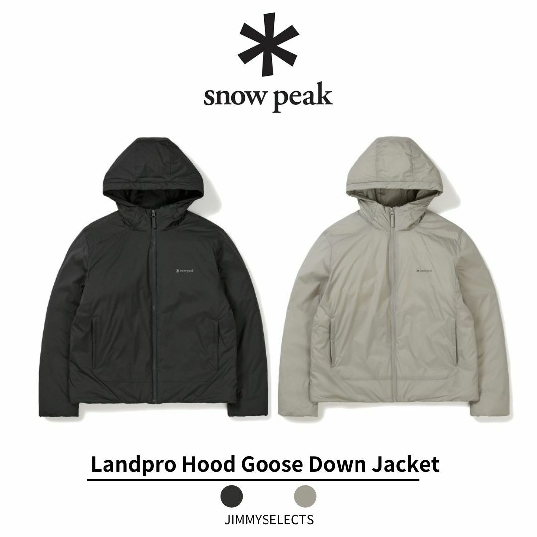 Snow Peak 雪諾必克 Landpro Hood 鵝絨 連帽外套 夾克 S24ZMTDJ72