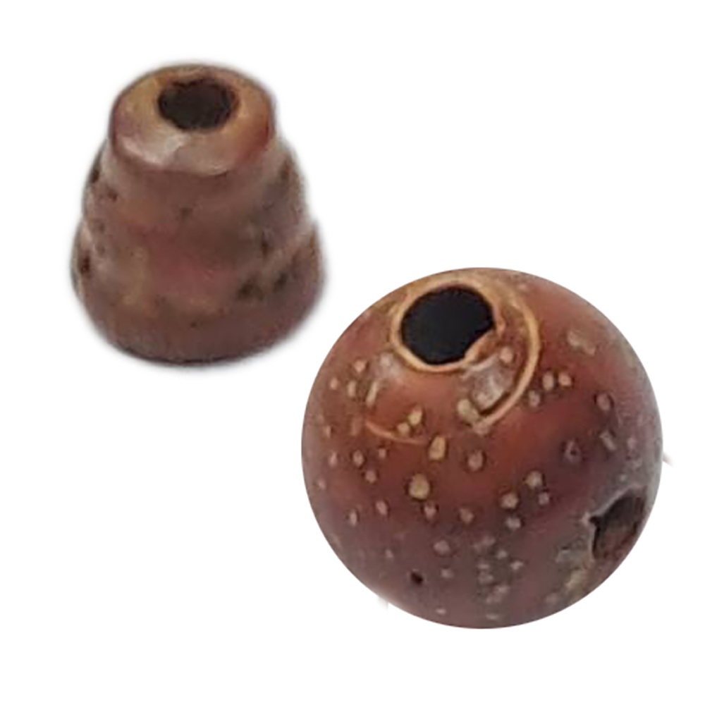 星月菩提三通頭 佛珠頭9mm【十方】153191