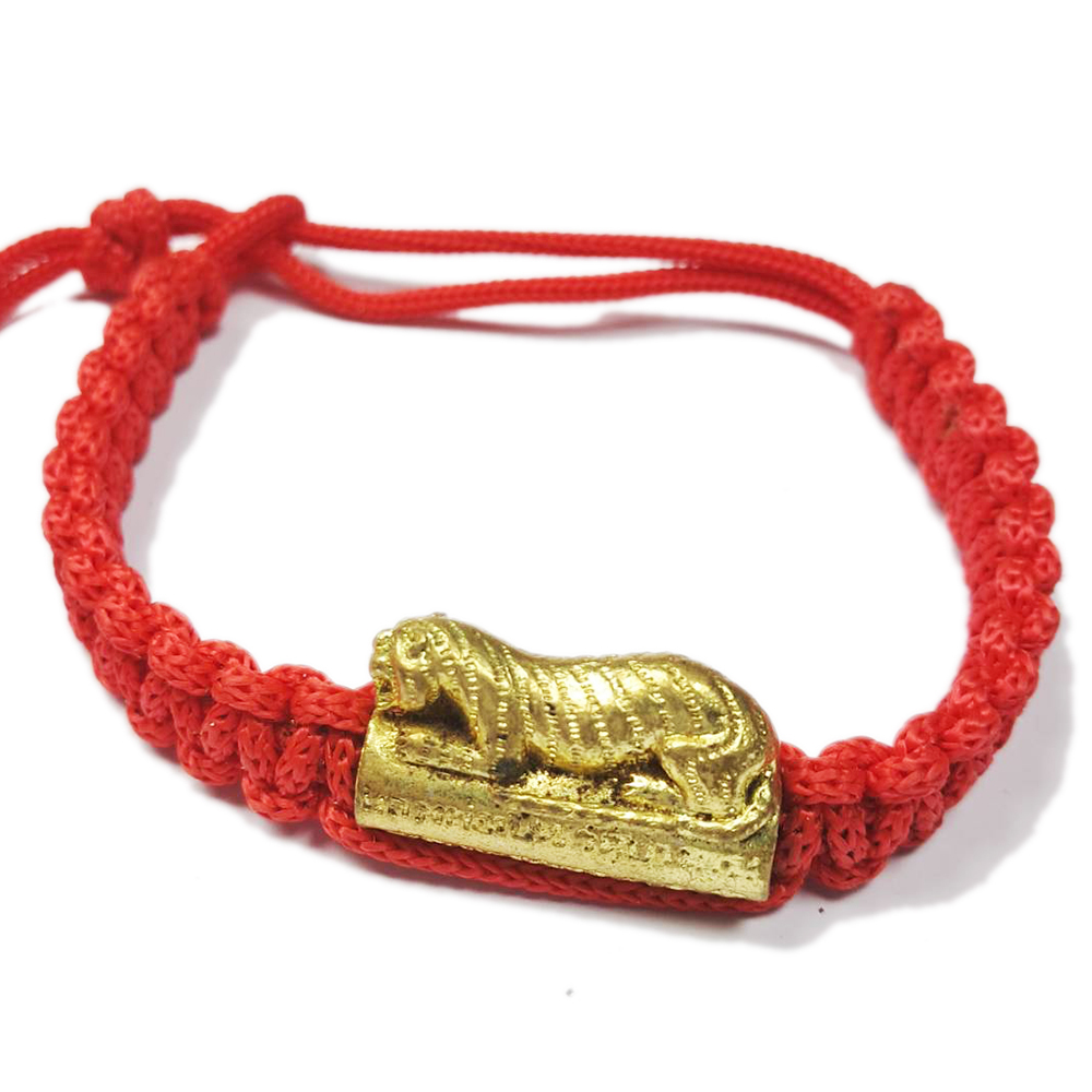 咬錢虎 正宗泰國紅色手鍊【十方】153174