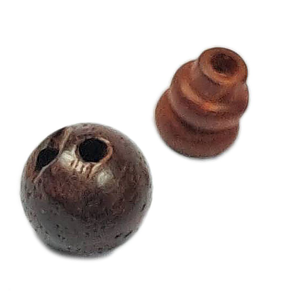 紫檀 三通頭 佛珠頭8 mm【十方】153199