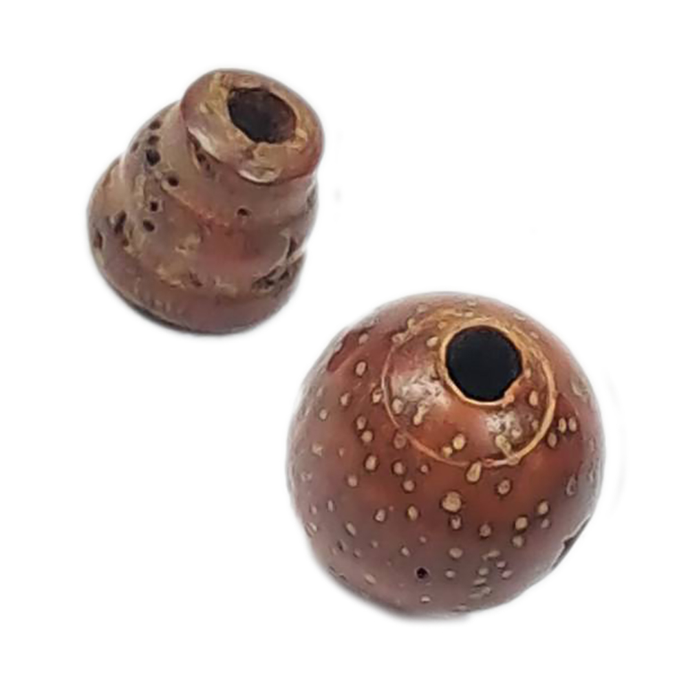 星月菩提三通頭 佛珠頭9mm【十方】153191