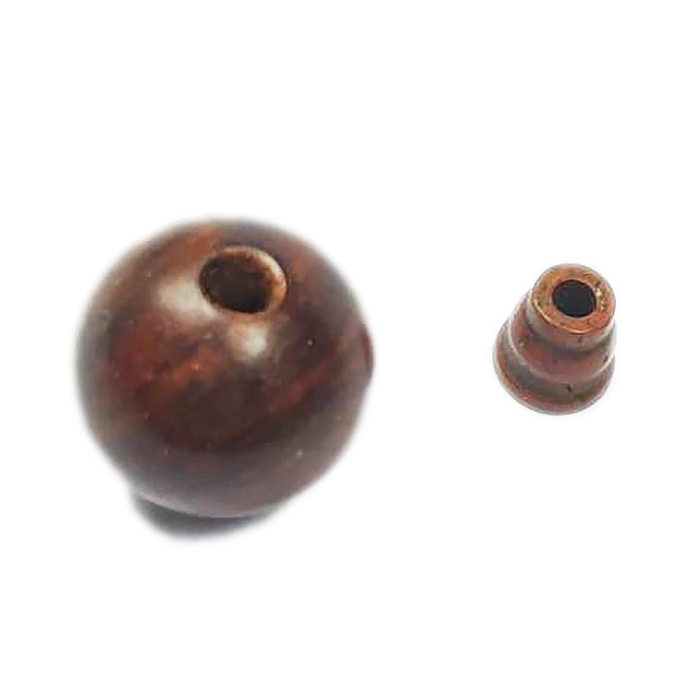 紫檀木 三通頭 佛珠頭15 mm【十方】153195