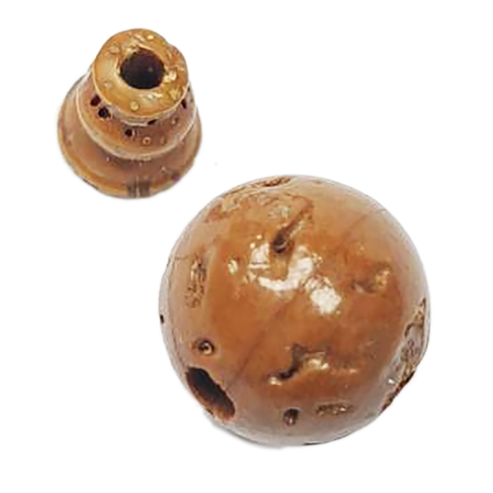 星月菩提 三通頭 佛珠頭12 mm【十方】153210