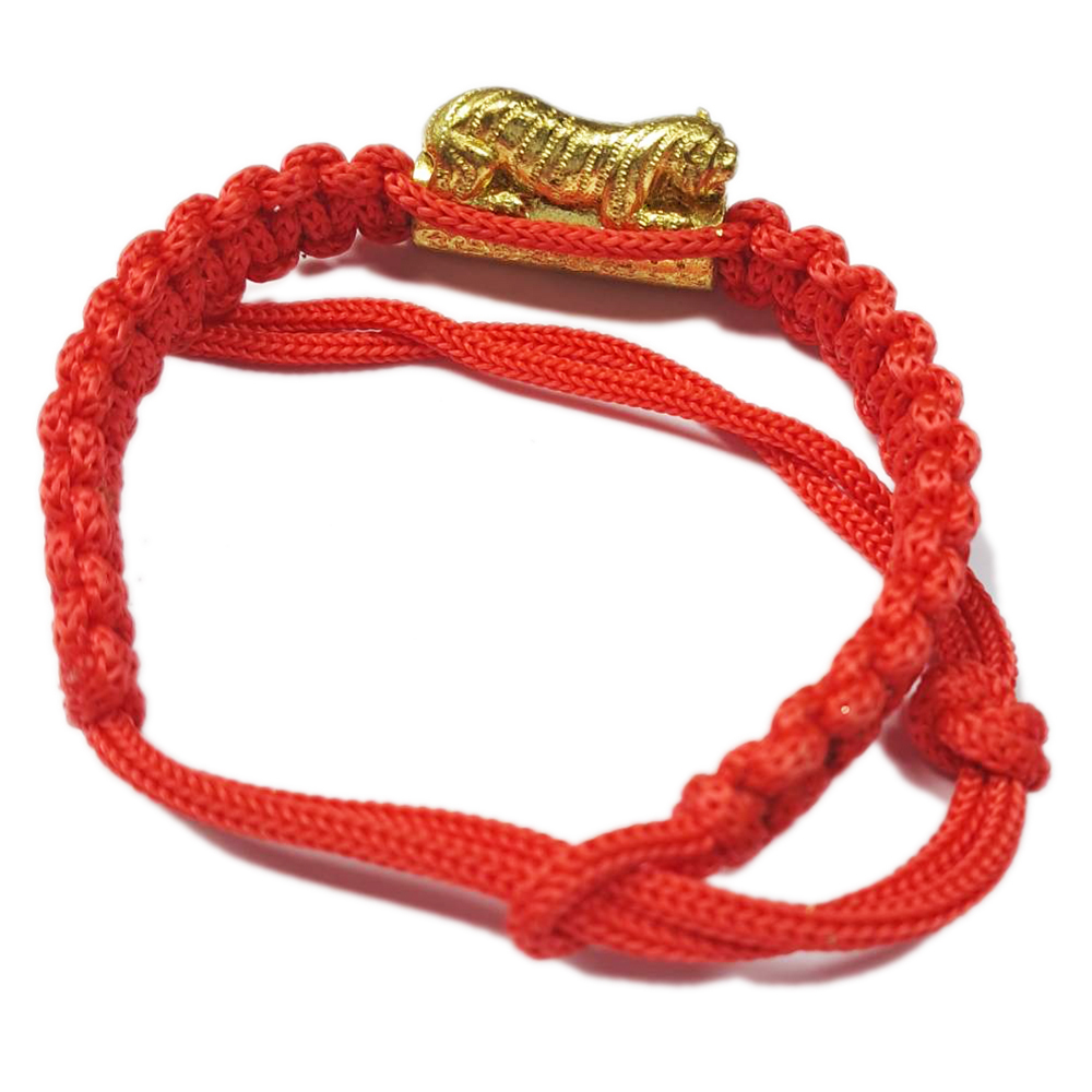 咬錢虎 正宗泰國紅色手鍊【十方】153174