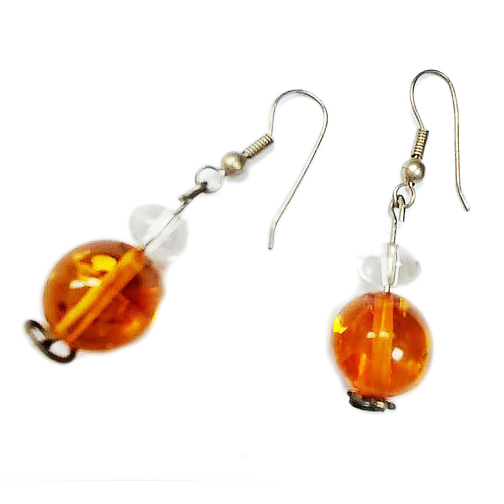 琥珀耳環【十方】153218