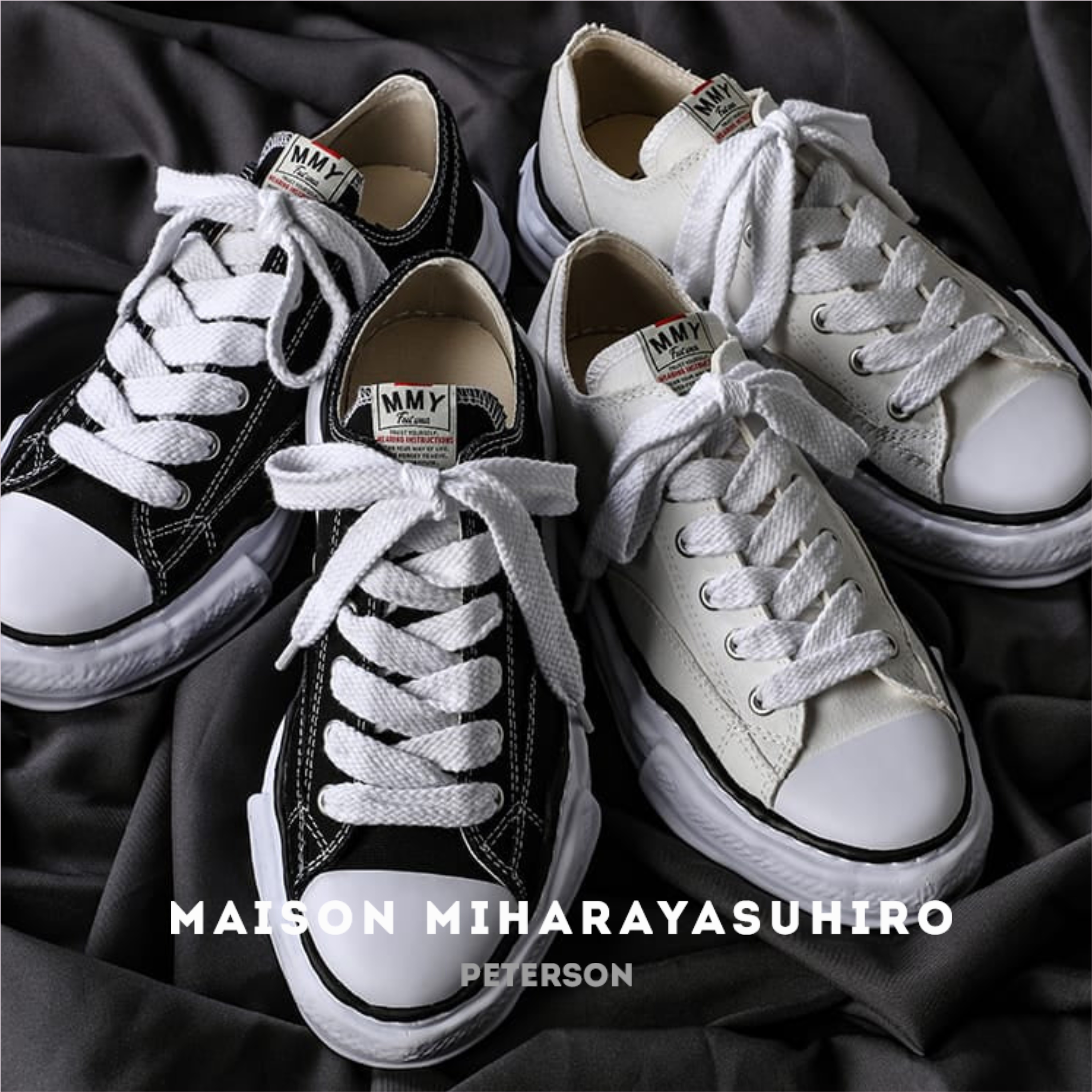 『代購+現貨商品』MAISON MIHARA YASUHIRO PETERSON MMY A01FW702 溶解鞋 鞋子 經典黑白 熱門 2色 現貨