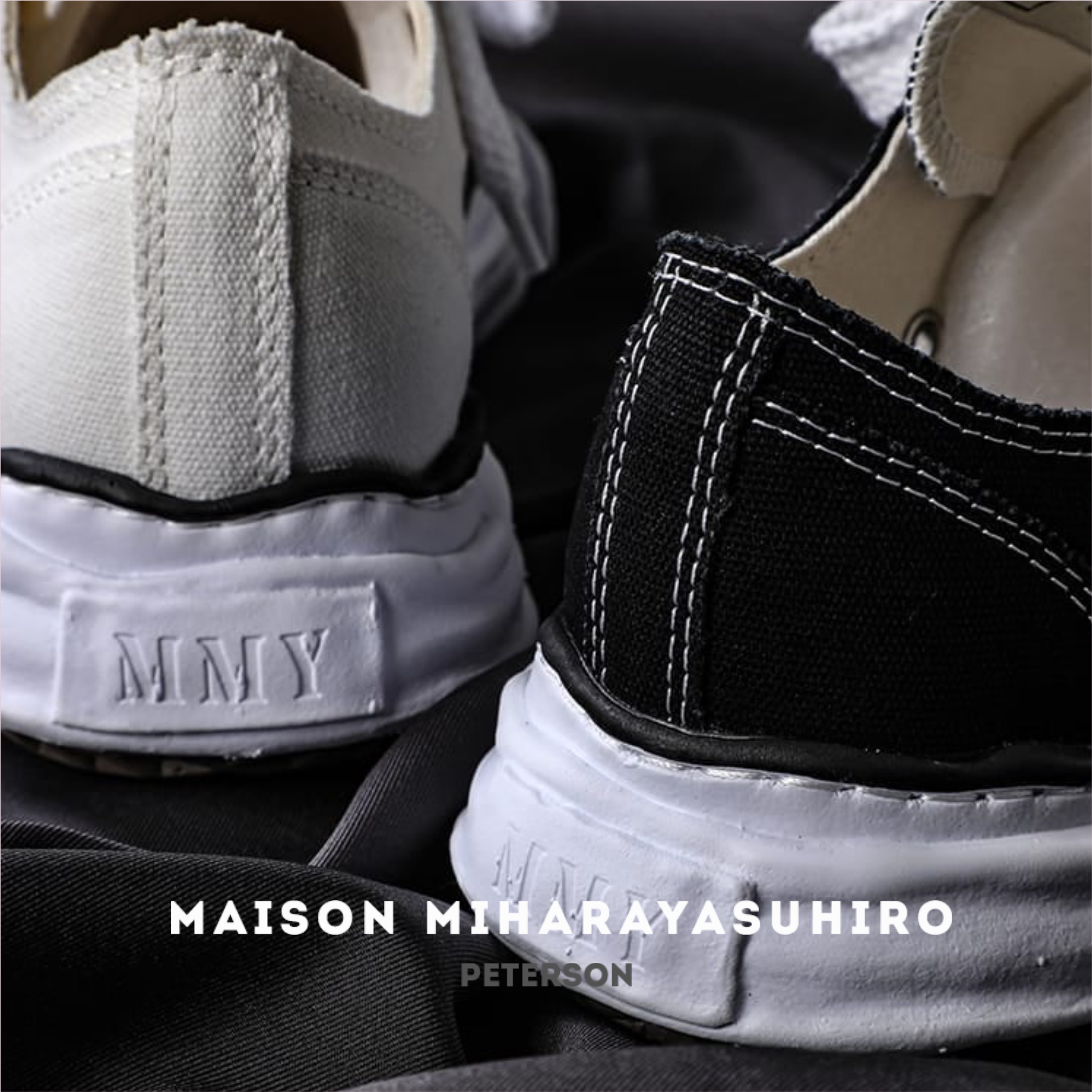『代購+現貨商品』MAISON MIHARA YASUHIRO PETERSON MMY A01FW702 溶解鞋 鞋子 經典黑白 熱門 2色 現貨