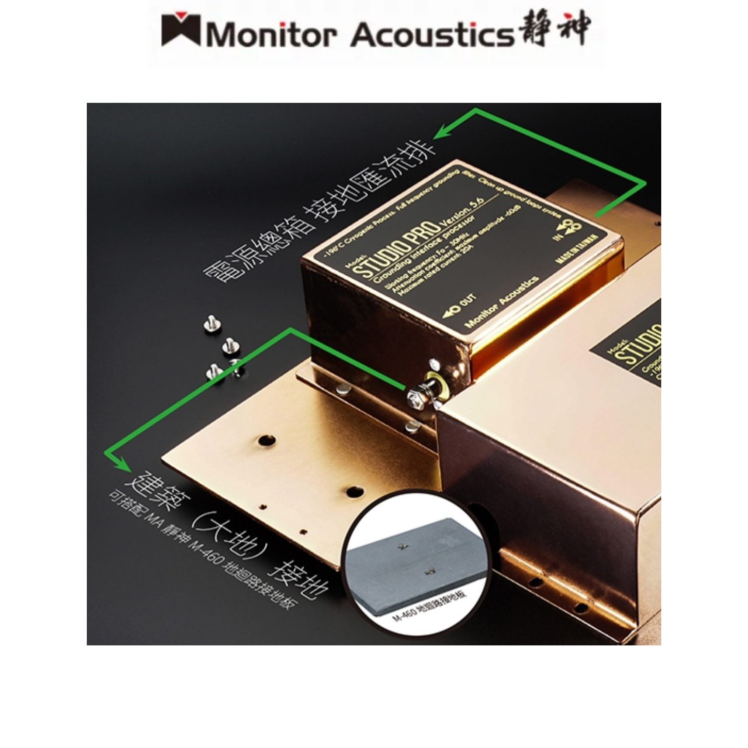 Monitor Acoustics Studio MKⅡ Super Ground Noise Filter