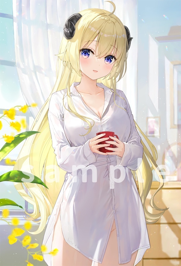 C103「同人代購」ふーみ  - 【C103】角巻わため 🐏 B2掛布/ 等身大掛布/ BIG襟章SET