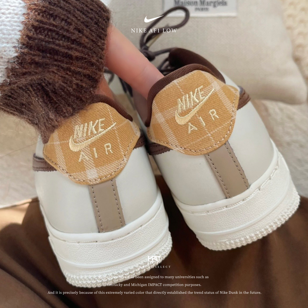 Nike Air Force 1 Low (GS) 美拉德 咖啡拉花 FV3702-121