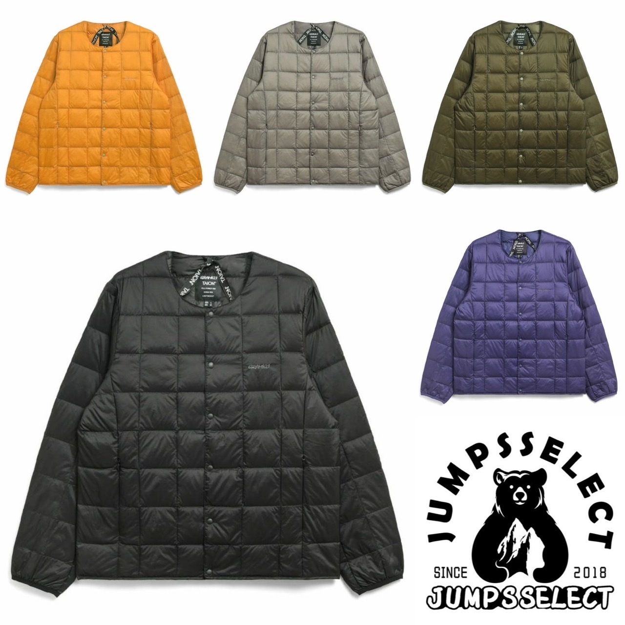GRAMICCI×TAION INNER DOWN JACKET 羽絨外套