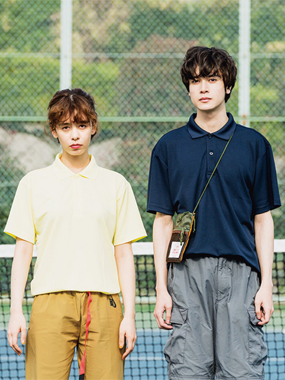 日本 glimmer 4.4oz 302 ADP 抗UV機能POLO衫