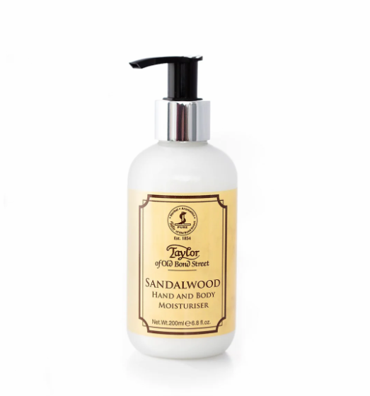 TAYLOR OF OLD BOND STREET 檀香手部和身體保濕霜 200ml