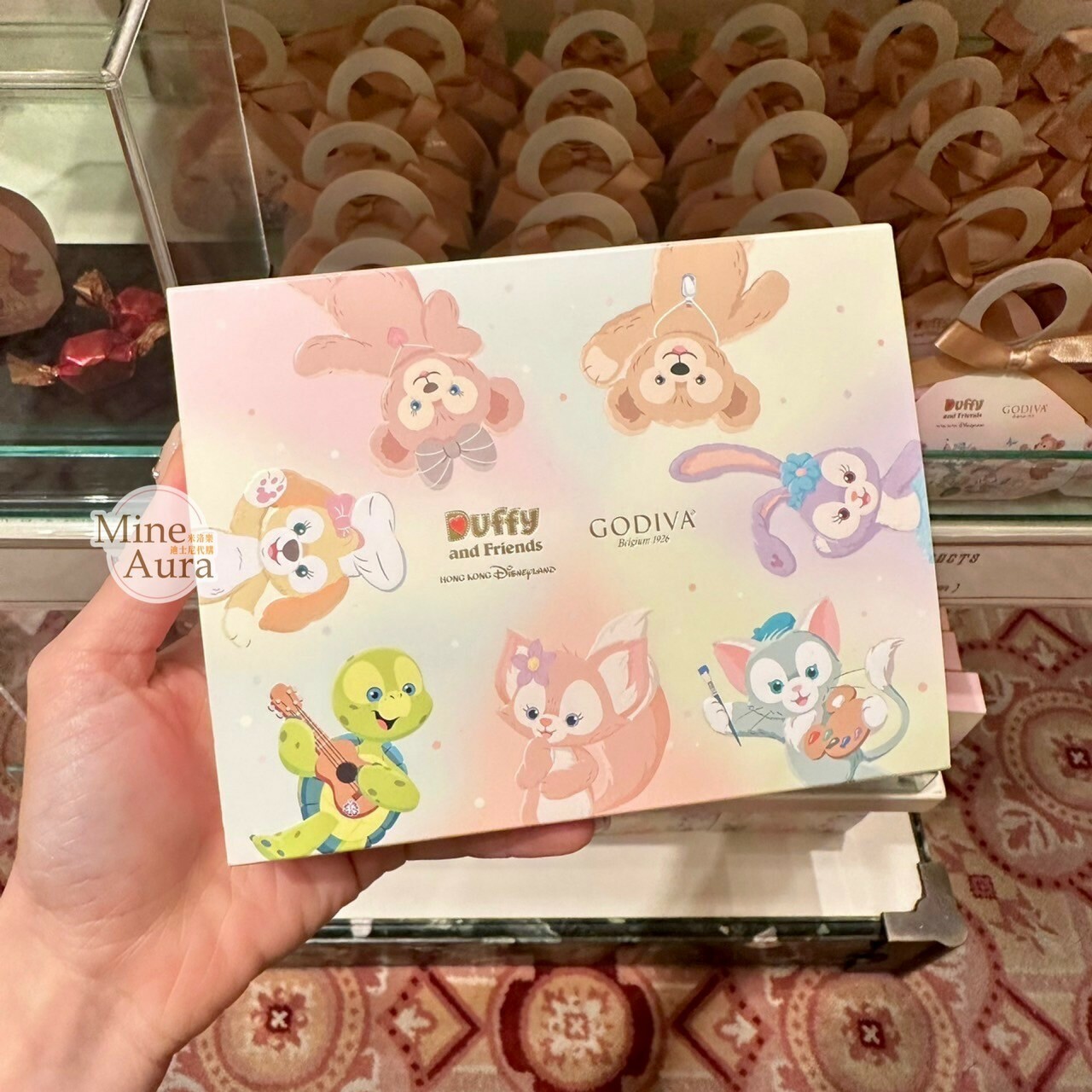 達菲 Duffy 與好友們 x GODIVA 聯名 松露巧克力 -香港迪士尼樂園