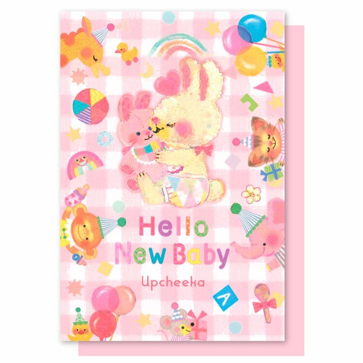 Hello New Baby  誕生賀卡｜日本ACTIVE CORPORATION