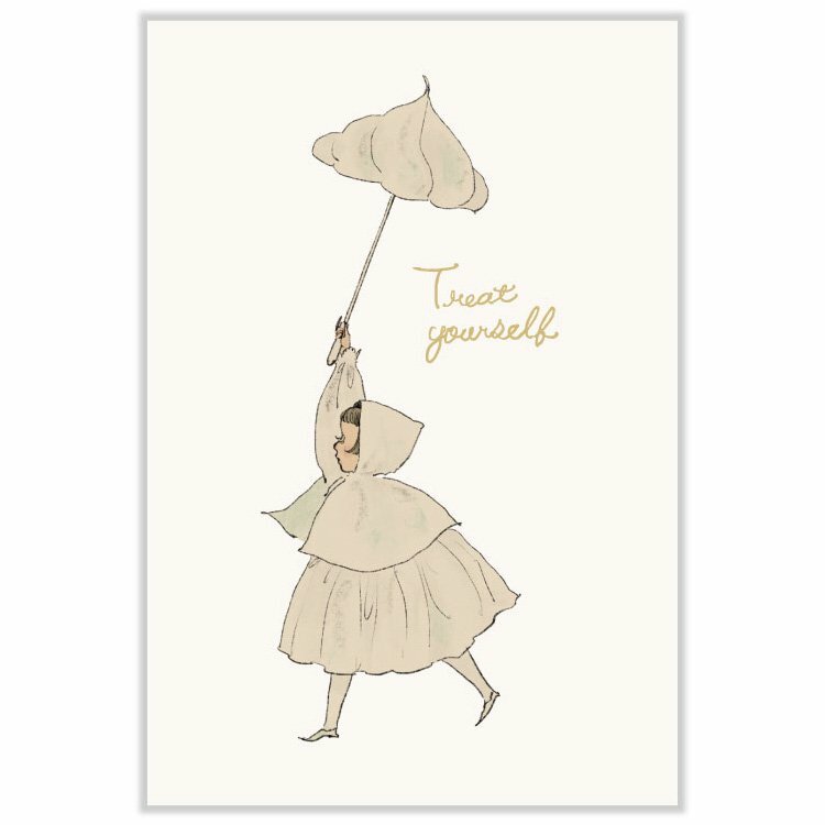 蛋白糖酥 繪本明信片｜日本Kurahashirei