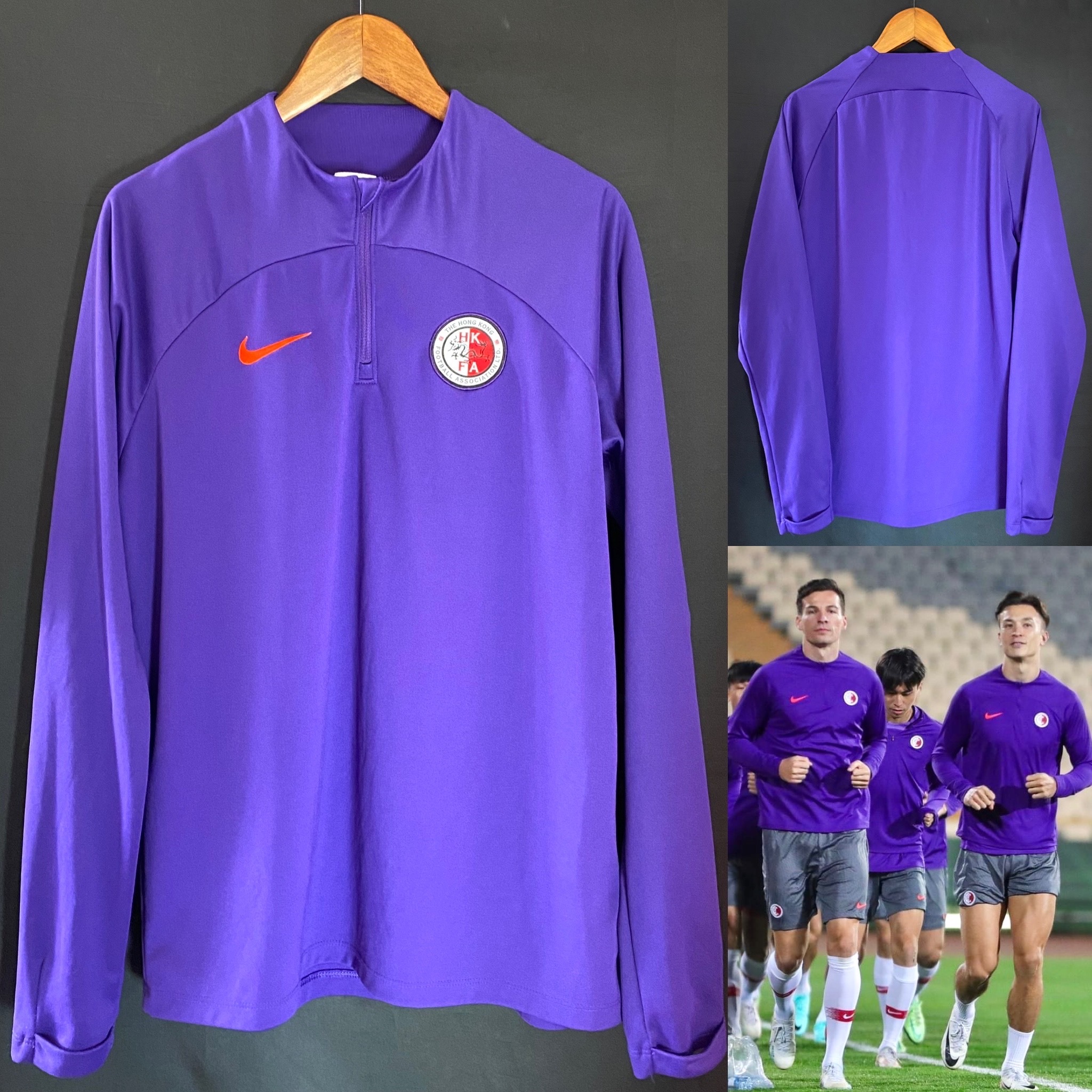Hong Kong Football Team 2023 Nike player issue training shirt