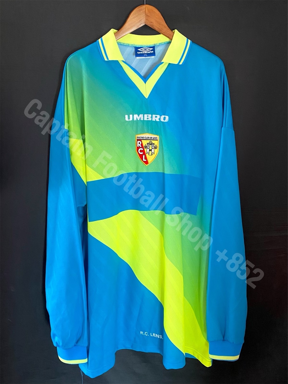 (球員版) 朗斯 1996-1998 Umbro 作客長袖球員版球衣