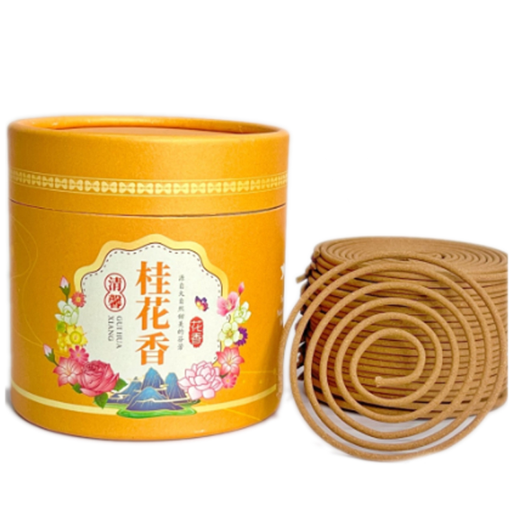 桂花香4H盤香48片裝【十方】153224