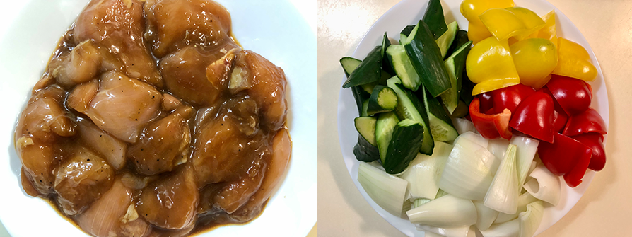 天時莓果-糖醋雞胸-步驟1.2