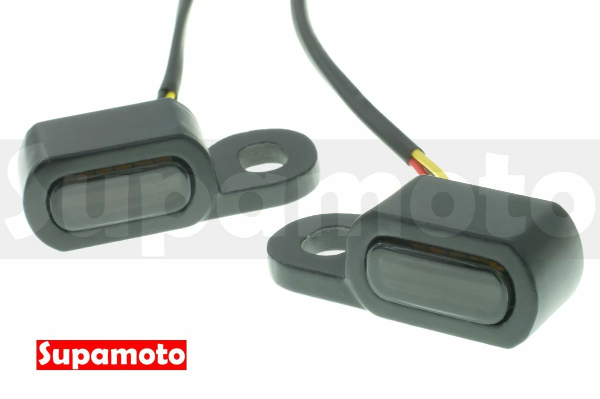 -Supamoto- D51 迷你 LED 方向燈 隱藏 超小 通用 改裝 復古 檔車 仿賽 街車 CB350 哈雷