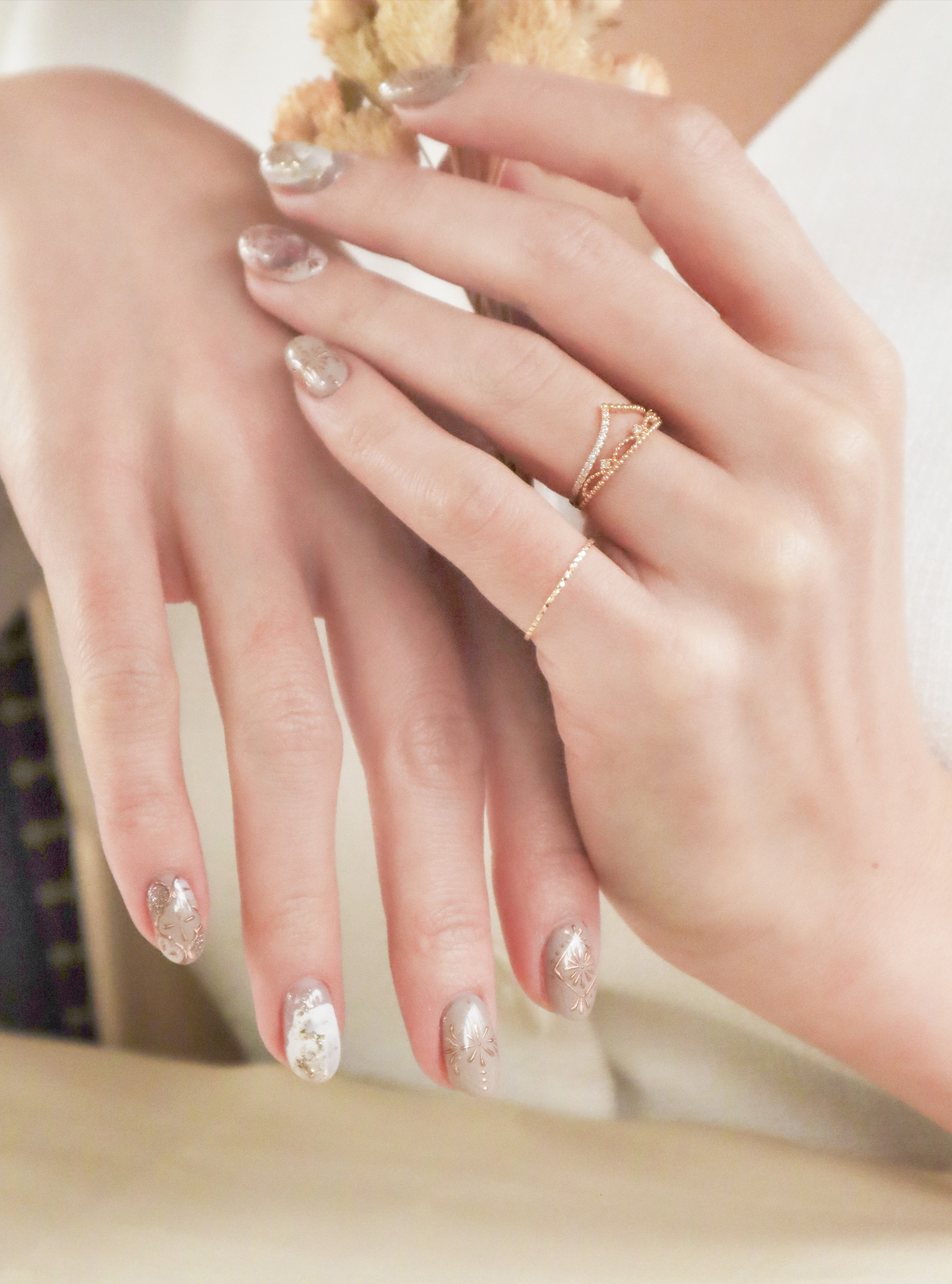 10K/宮廷風皇冠戒指