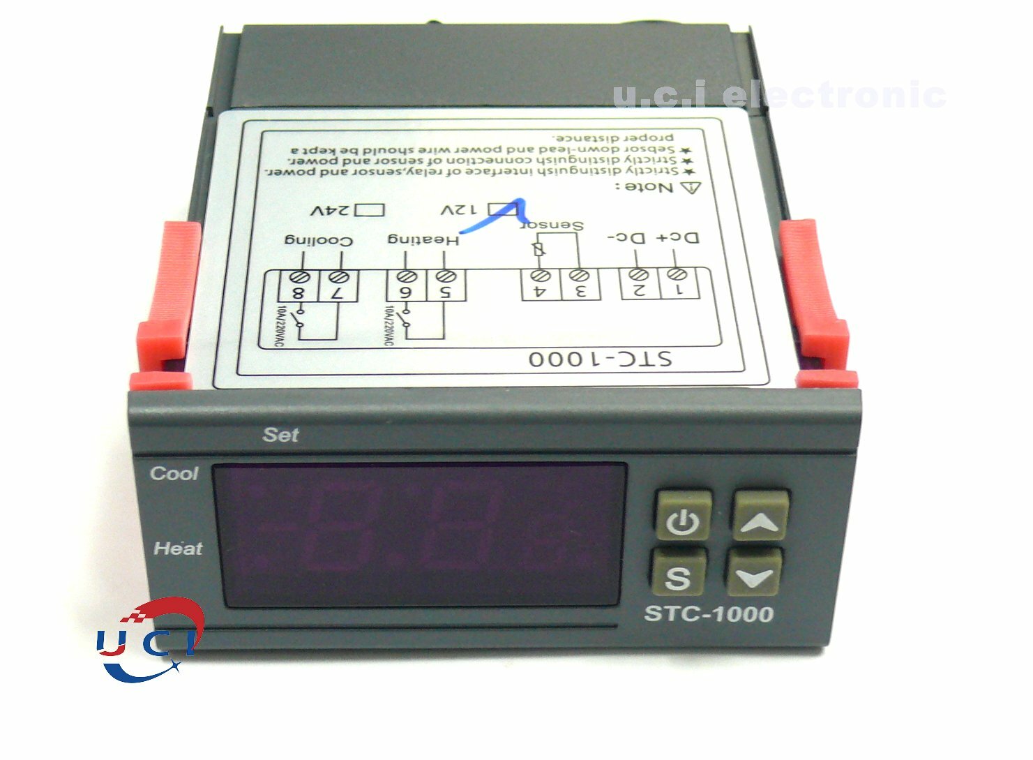 【UCI電子】(E-1) 溫孵控器STC-1000水族化海鮮機電子數顯微電腦溫度控制器開關 溫控器