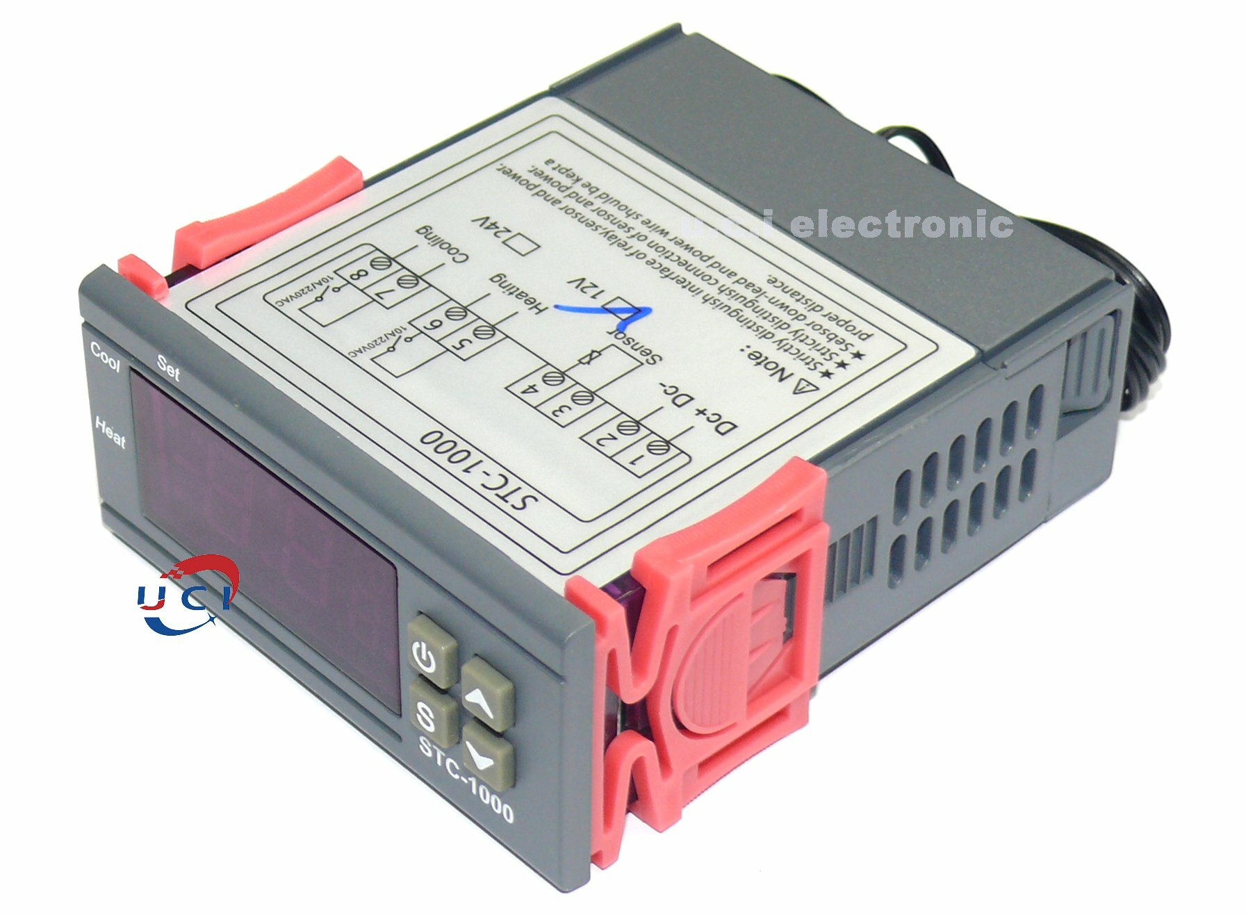 【UCI電子】(E-1) 溫孵控器STC-1000水族化海鮮機電子數顯微電腦溫度控制器開關 溫控器