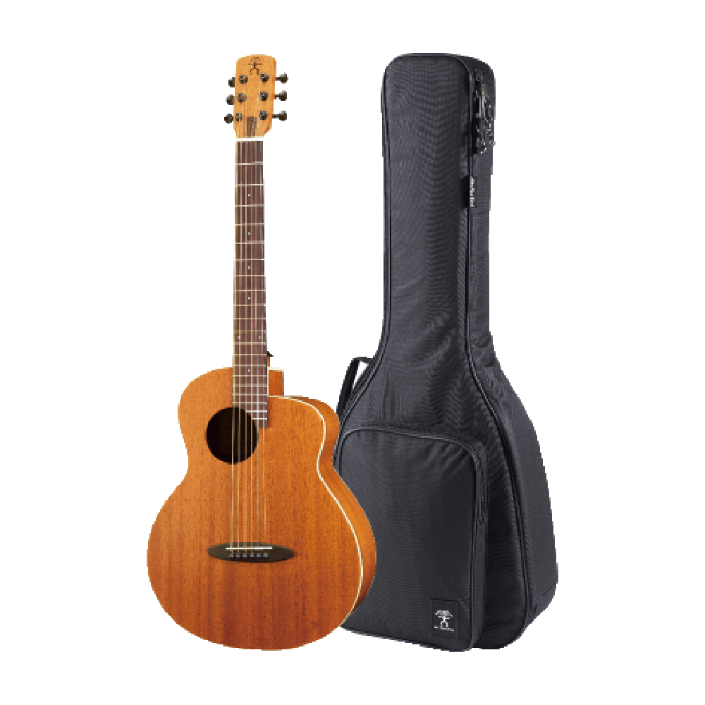 aNueNue aNueNue / M2 原創系列 36吋旅行木吉他(桃花心木)(原聲款/插電款)(M2/M2E) 彩虹人官方認證 — 三峽吉他 / Bass｜YA! 玩音樂