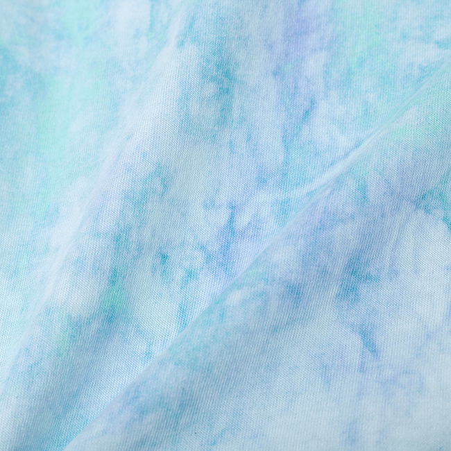 渲染圓領上衣 藍