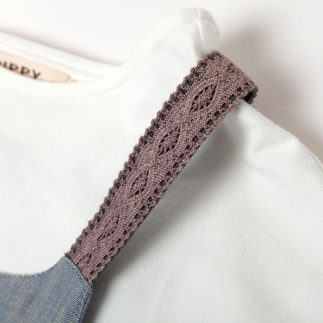 優閒優雅兩件式吊帶裙 綠