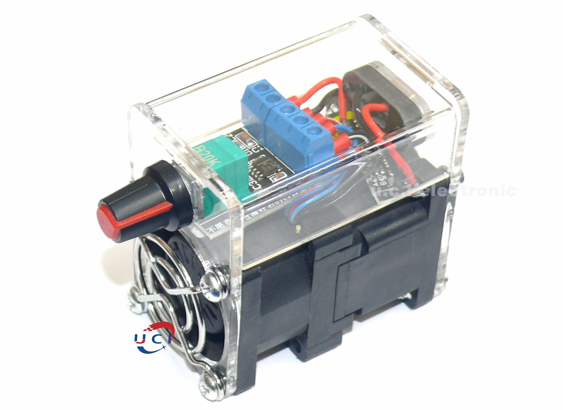 【UCI電子】 (I-4) 暴力風扇 涵道風扇 散熱吹風錫焊排煙燒烤風  散熱風扇