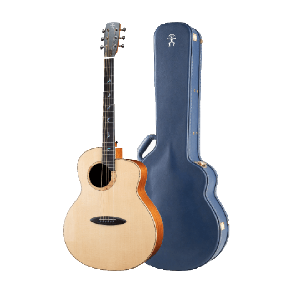 aNueNue aNueNue / MB/LB100 原創系列 全單旅行木吉他/全單木吉他(月亮雲杉木)(原聲款/插電款)(MB100E/LB100E) 彩虹人官方認證 — 三峽吉他 / Bass｜YA! 玩音樂