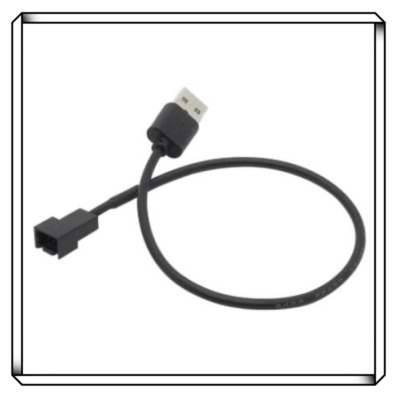 風扇電源轉 2P / 3P轉 USB供電 帶開關