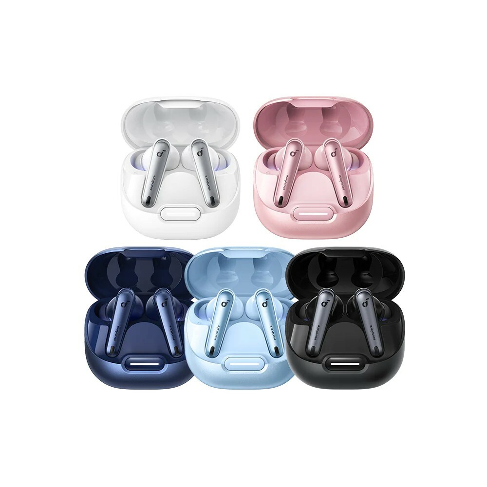 福利品出清【Anker】Soundcore Liberty 4 NC 主動降噪真無線藍牙耳機 星際黑